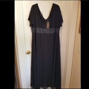 NWT black dress 22w